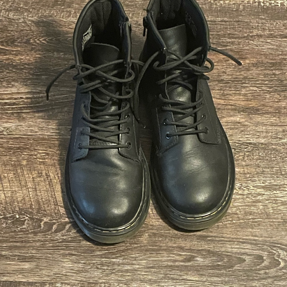 Dr. Martens Black Lace-Up Boots - Picture 2 of 7